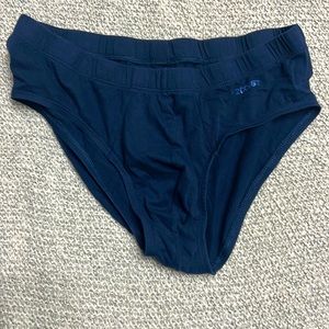 2xist navy blue briefs